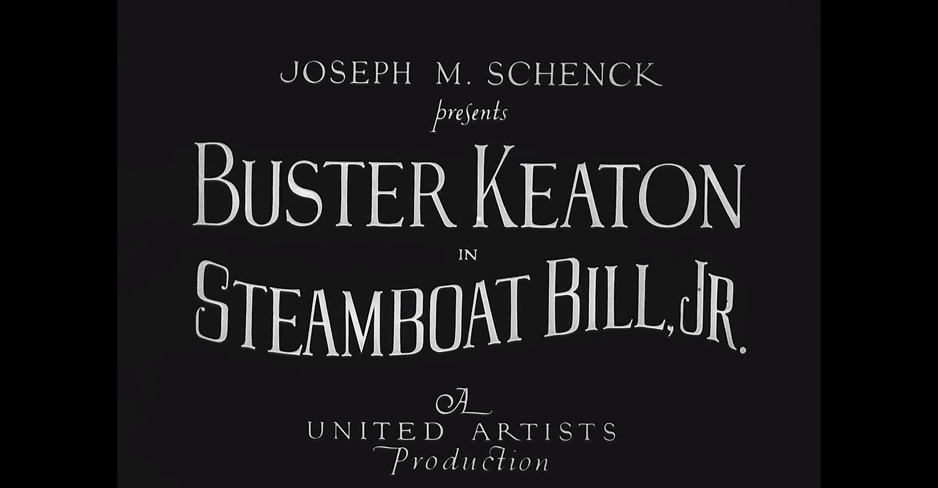 Still from Steamboat Bill Jr. (1928)